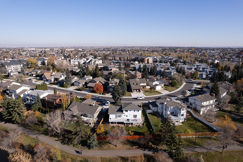 An view of the Blatchford community in Edmonton.