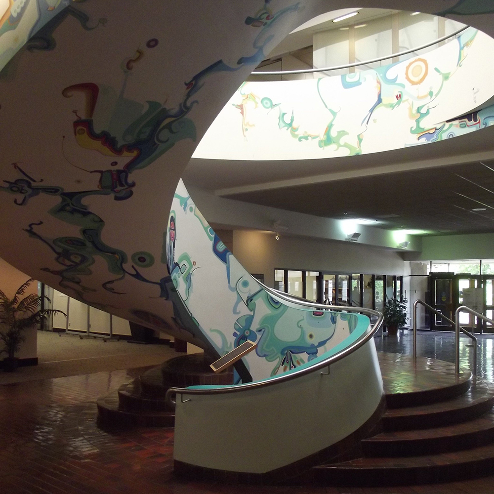 Staircase in Sherwood Park building https://www.flickr.com/photos/woodhead/5855413550/in/photolist-9VnJiV-9Vqws3-9VqoZW-56hBjk-2fwuyAb-9Vqsfy-2fwuyyC-9Vqu5o-9VqviN-6ASgGV-56hApv-9VnB2i-9VnCSF-9Vqxmd-nWf8yF-5ZvAEN-6AWscd-6ASgzM-5ZrjDX-5ZvtrC-8Qomne-6AYgmh-8QnyHu-8QnM3o-8QoFzq-8Qfguc-8HJuzx-7hYWw5-CNkG58-5ZrmoV-8QnFpA-4rxQPk-2edfbR6-8Qkv74-6ARJyP-8QjYB2-6AVUDo-8QoASy-8HMCe9-8R9rd9-6AShkn-6AXfkb-8QoNTy-8HMCkL-8Qo5NQ-5ZvyiC-8QoVn7-8QiJZW