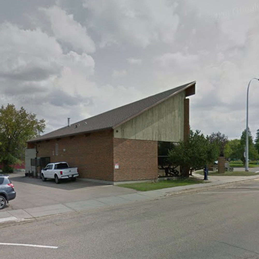 Exterior of our Sherwood Park office from the rear of the building.