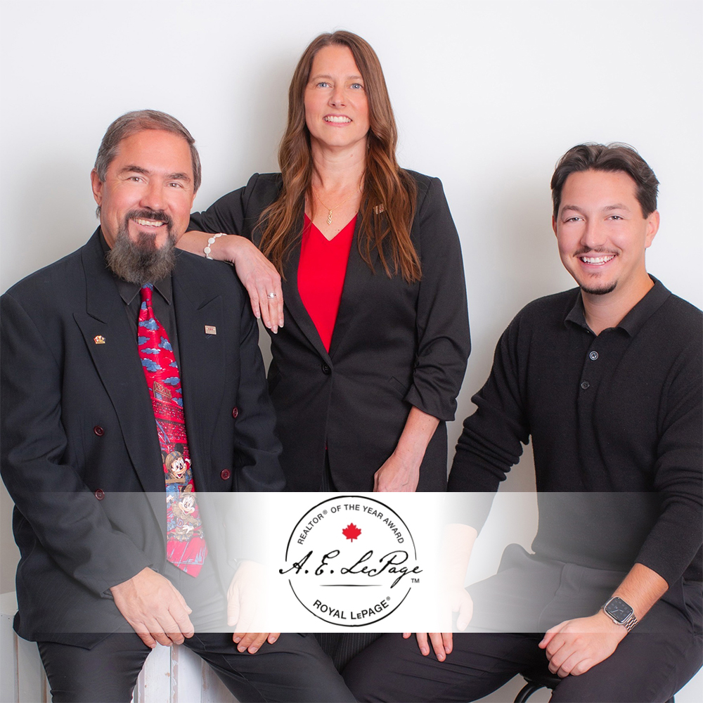 The Acevedo team, A.E. LePage REALTORS® of the Year Award winners