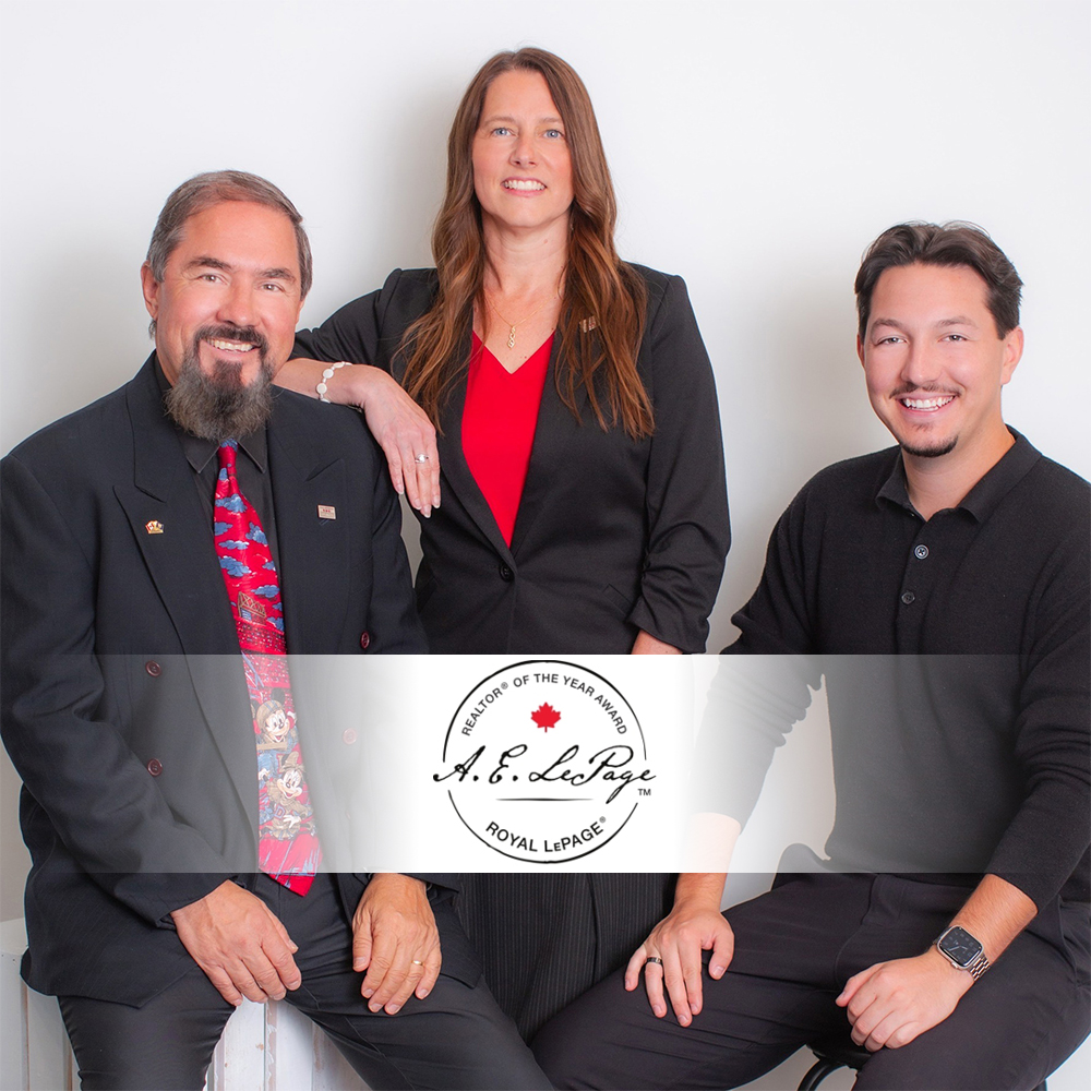 The Acevedo team, A.E. LePage REALTORS® of the Year Award winners