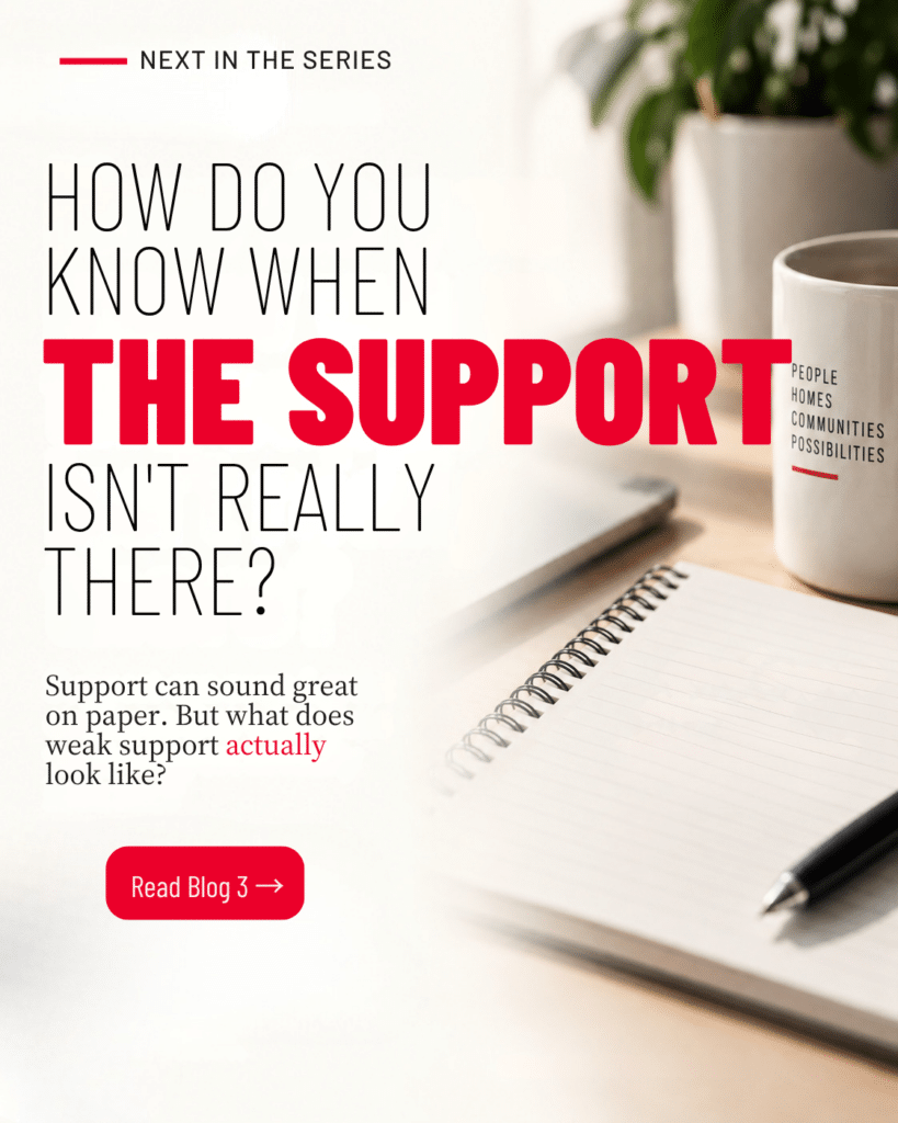 CTA graphic for the next blog in the series with the headline asking how to tell when brokerage support is not really there.